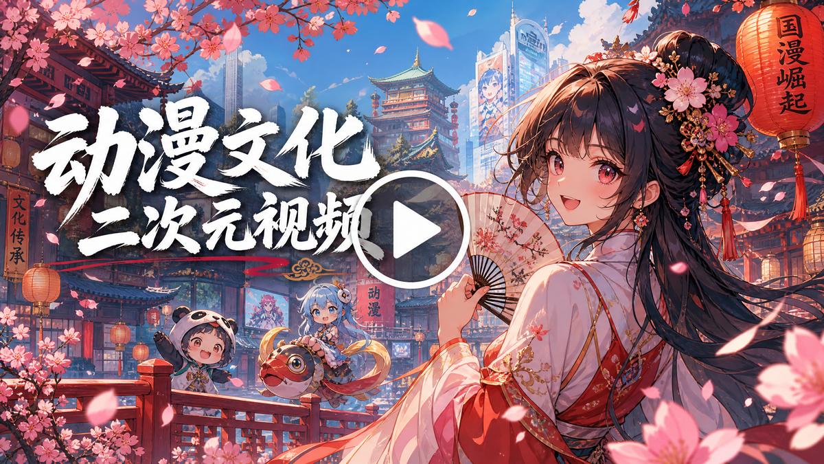 糖心vlog动漫文化二次元视频